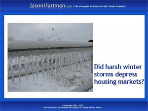 Did Severe Winter Weather Hurt Housing?