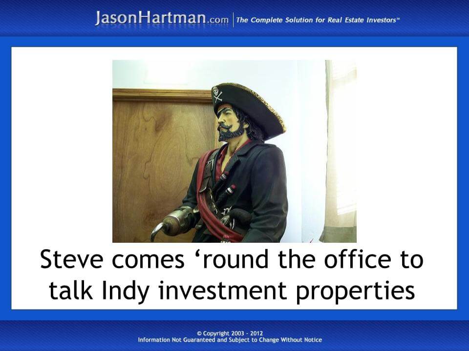 Steve Talks Like a Pirate About Warren Buffett & Income Properties