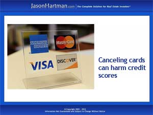 Think Twice Before Canceling Credit Cards