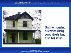 Online Real Estate Auctions: Good Deals for the Cautious Investor