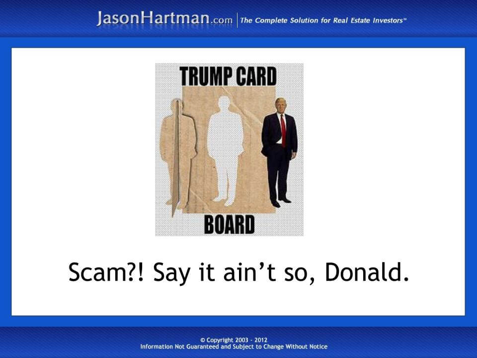 Trump University: Real Estate Education or Scam?