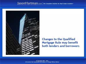 Qualified Mortgage Rule Changes Help Homebuyers