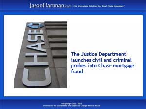 JP Morgan Chase Faces Criminal and Civil Investigations
