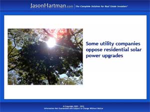 Solar Energy Fight Targets Green Upgrades