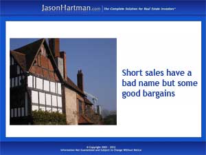 Short Sales Can Mean Bargain Buys