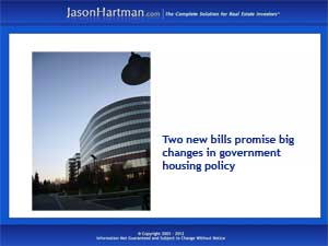 Dueling Bills Try to Control Housing Policy