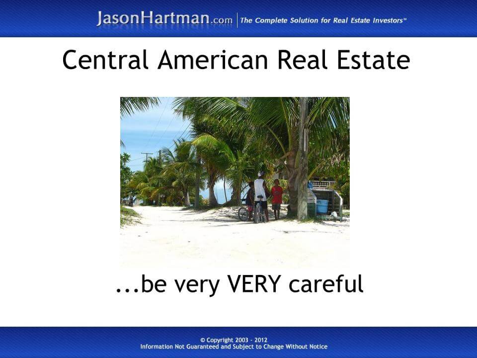 Central American Real Estate – Is it Safe to Invest?