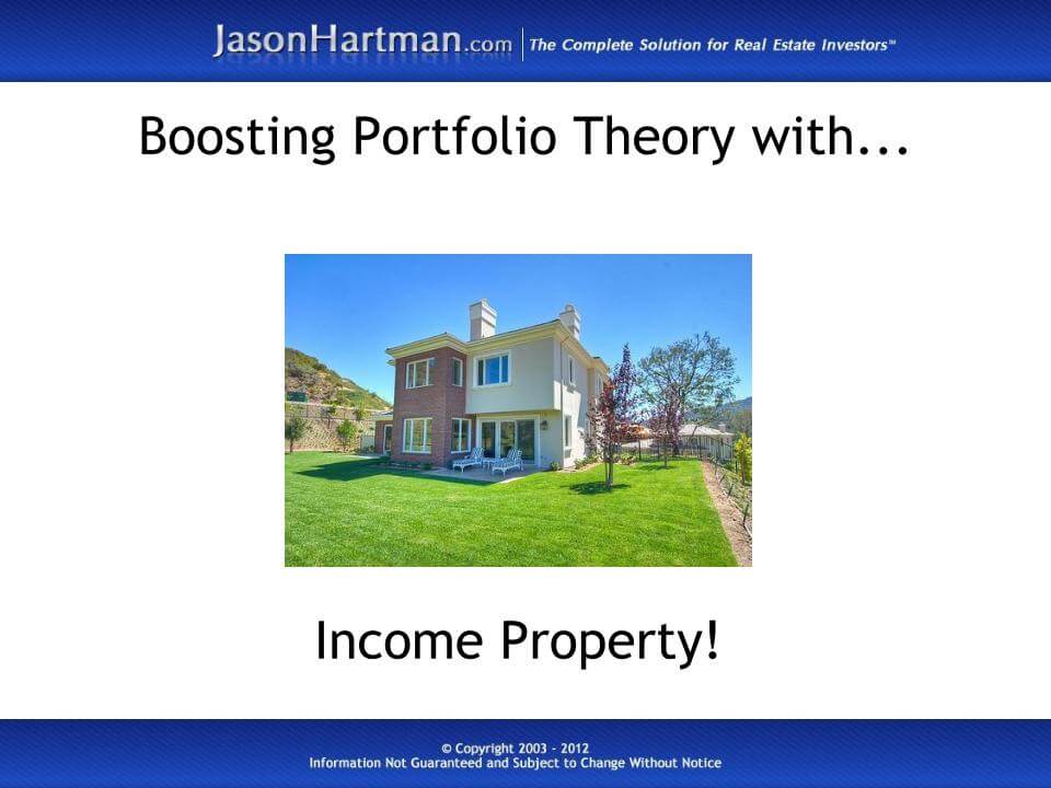 Blending Income Property into Portfolio Theory