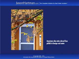 Foreign Properties Pose Retirement Risks