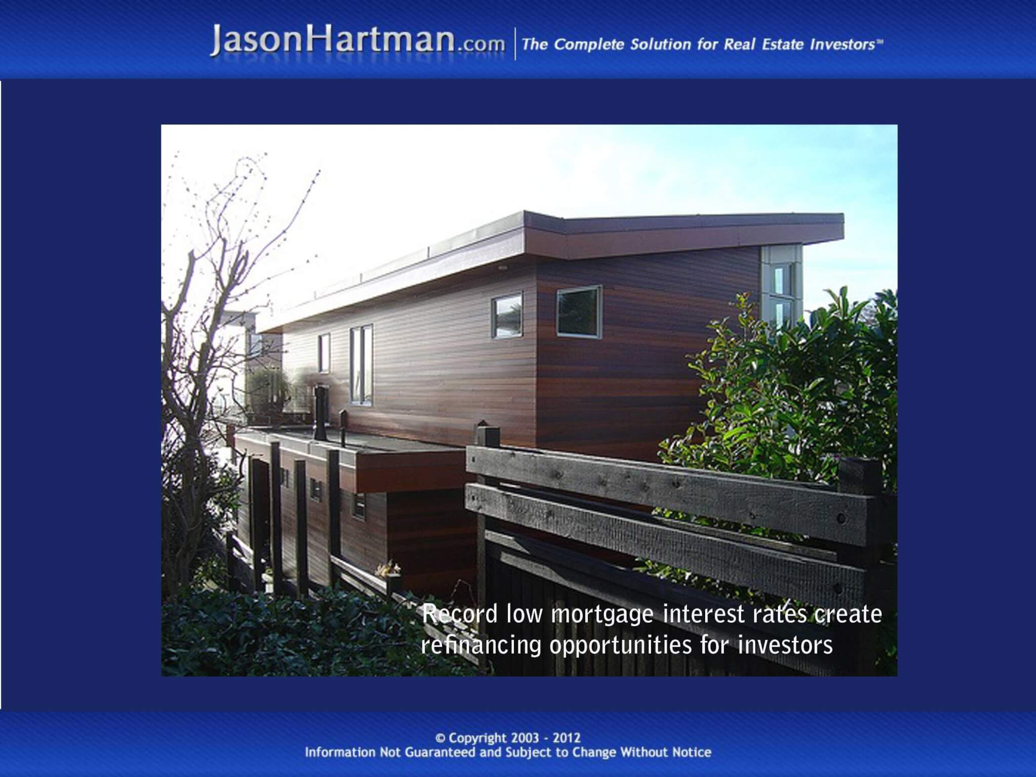 Refinancing: New Options for Investors Too