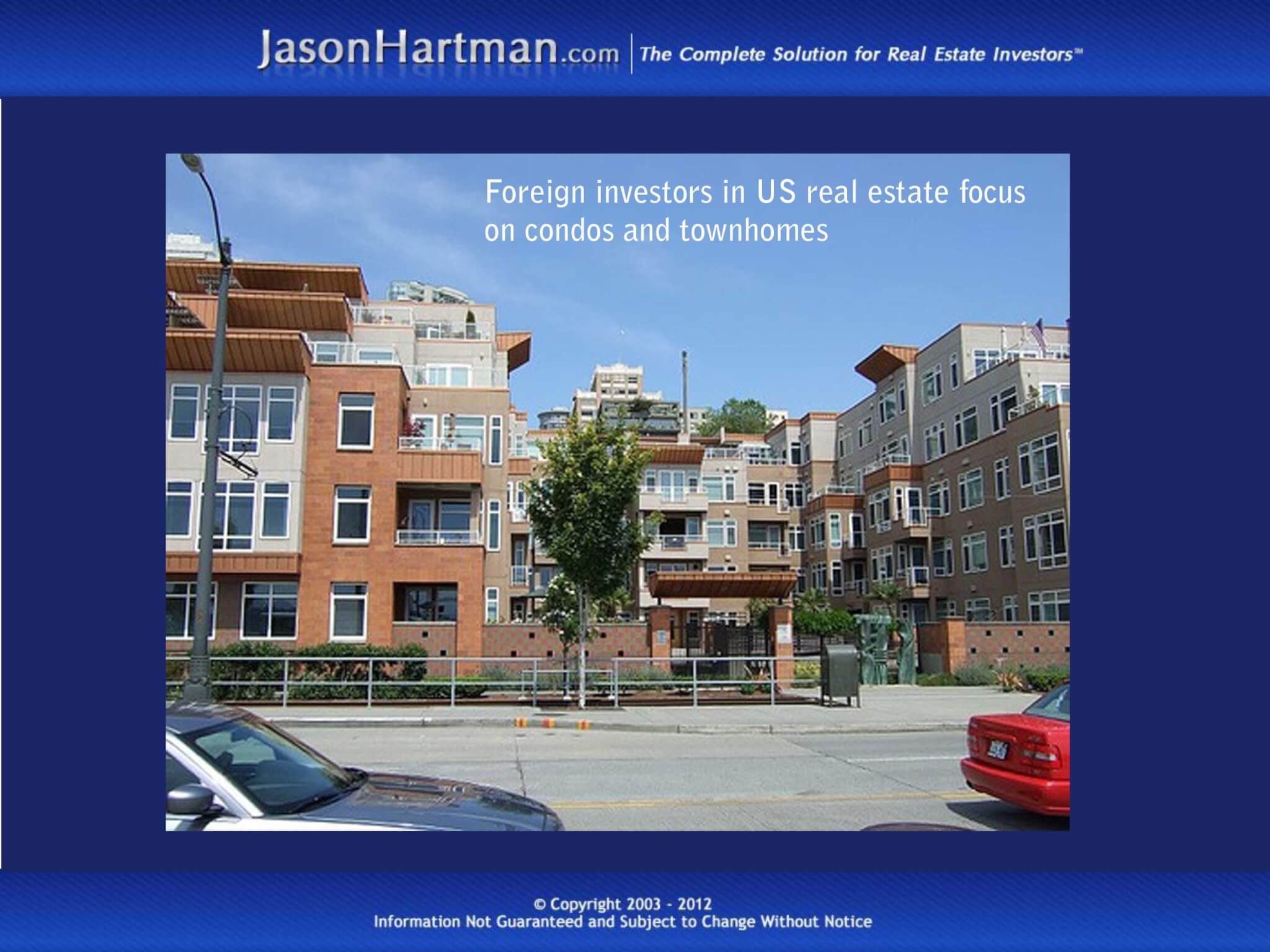 Foreign Investors: Are They Competing for Income Properties?