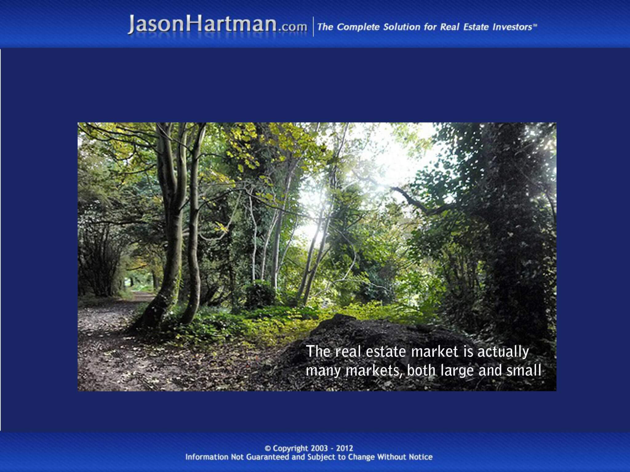 Real Estate Markets: Macro, Micro and Everything in Between