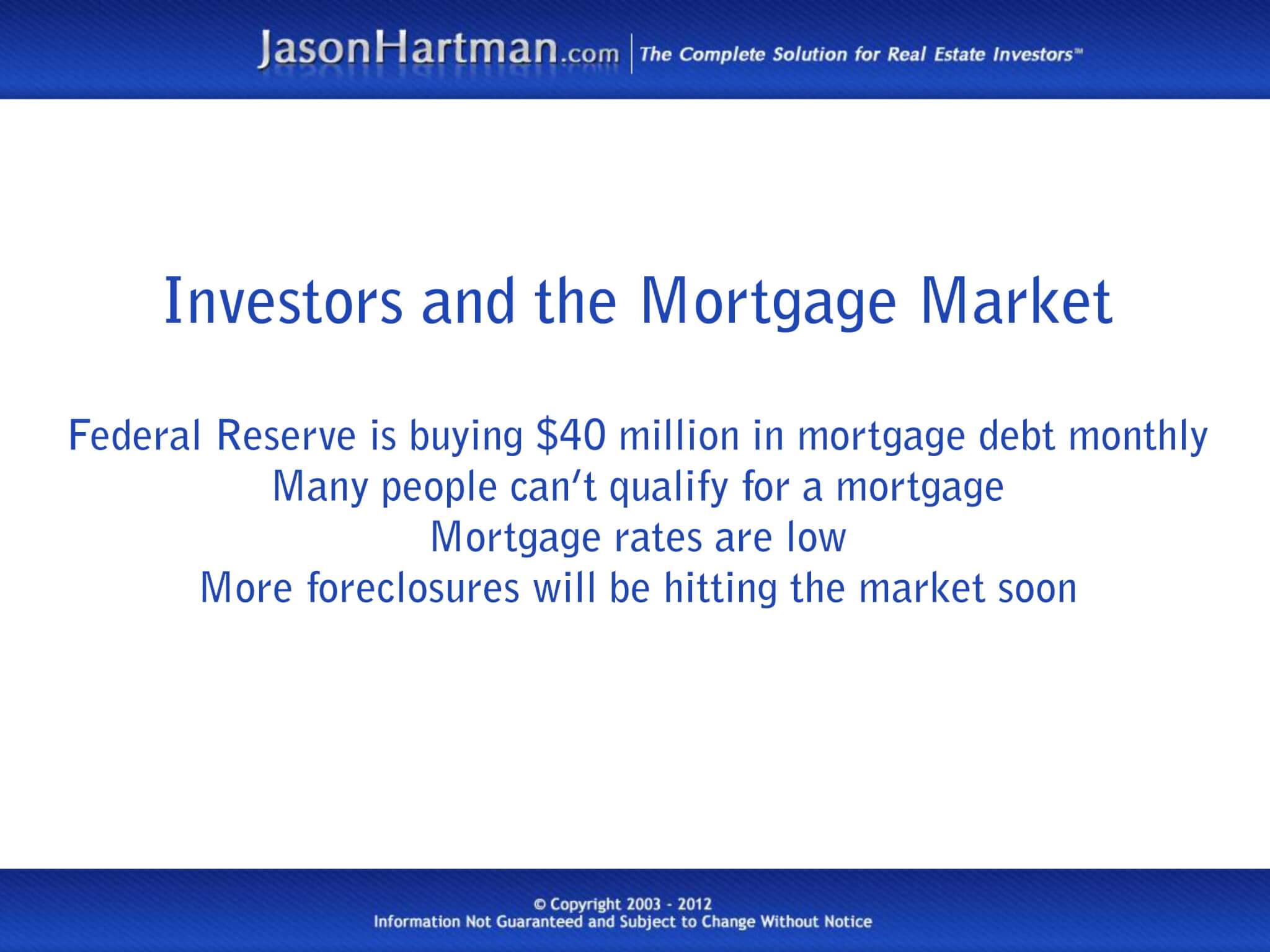 The Federal Reserve’s Mortgage Buying Spree