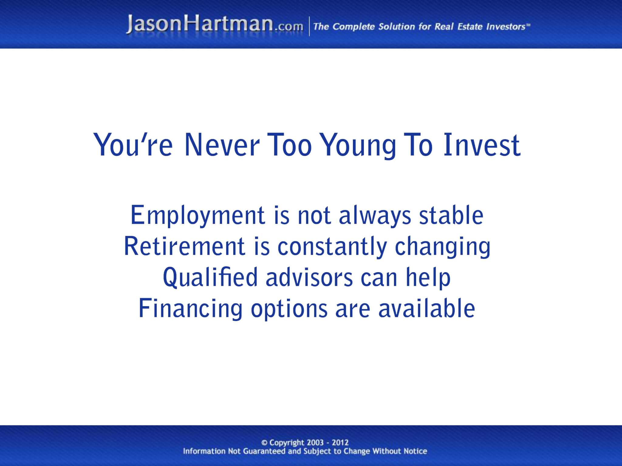 Too Young to Start Investing?