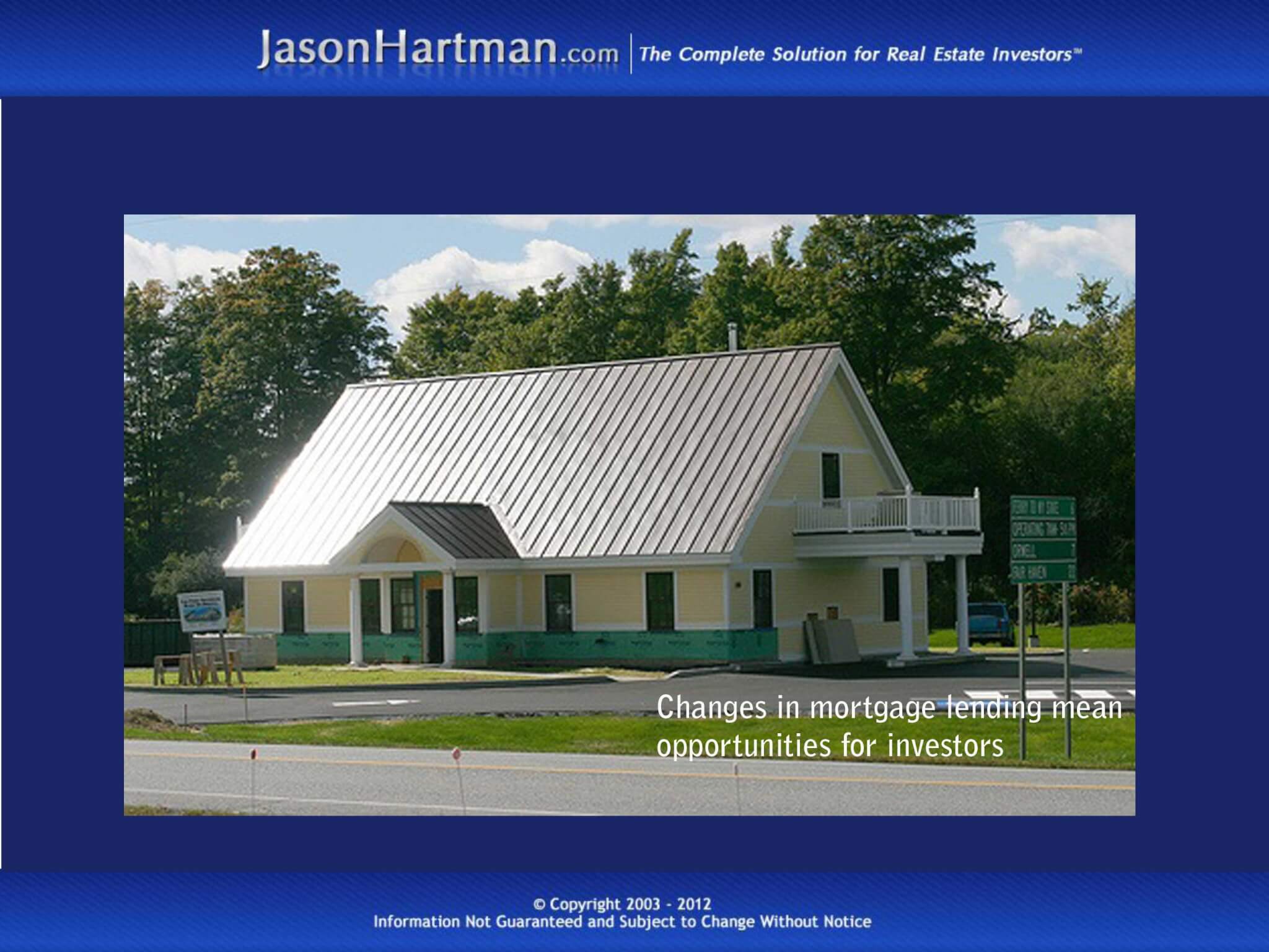 Mortgage Lending Changes – Opportunities for Investors