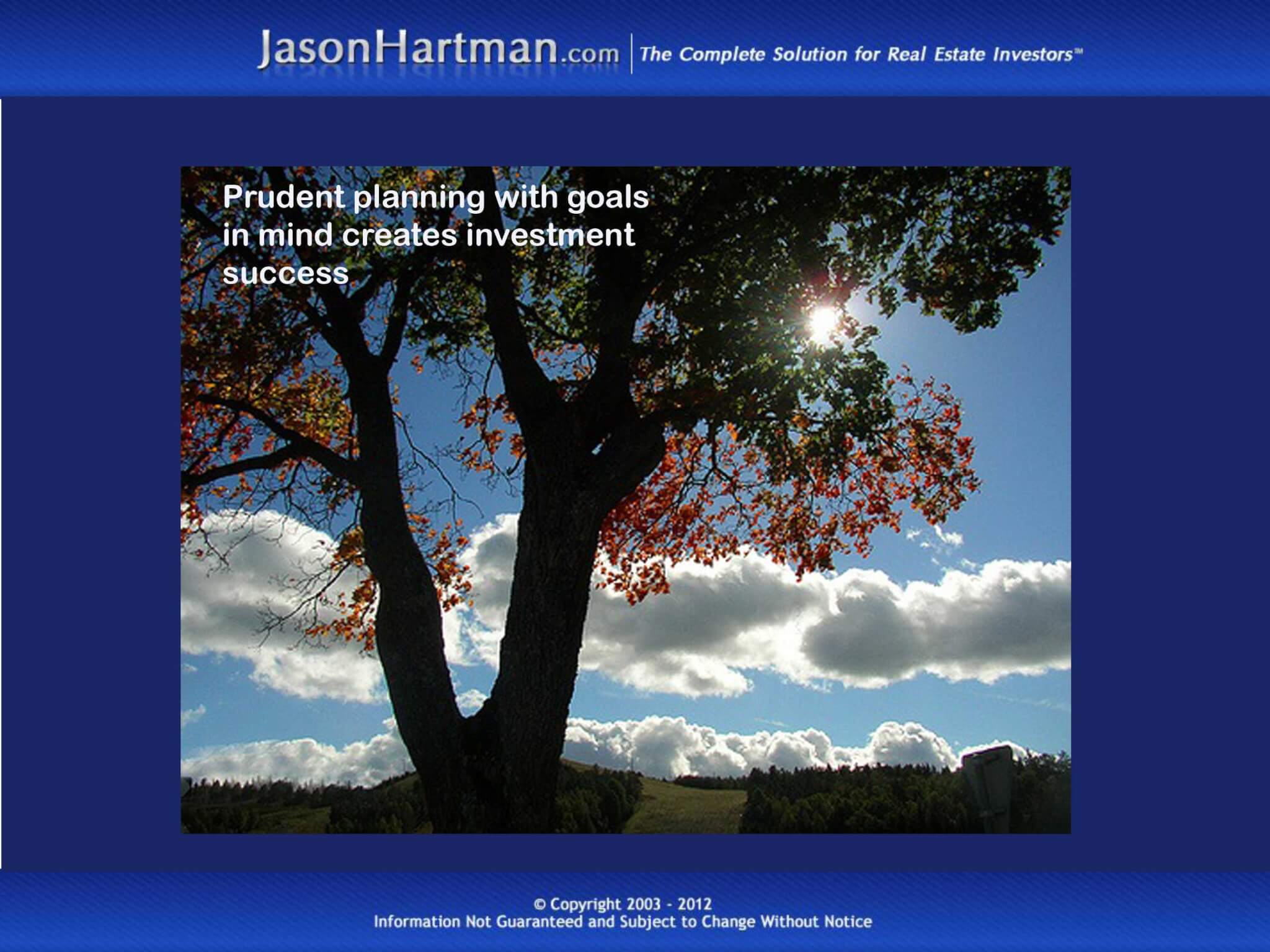 Prudent Investing – Plan for Your Goals