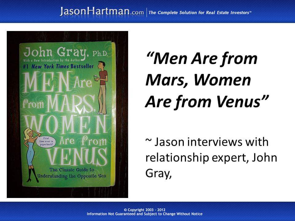 John Gray – Men, Women, and Planet of Origin