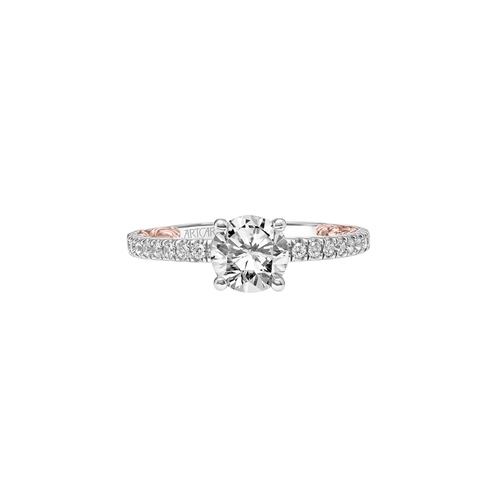 Artcarved Cora Lyric Engagement Ring 31-V903ERWR-E