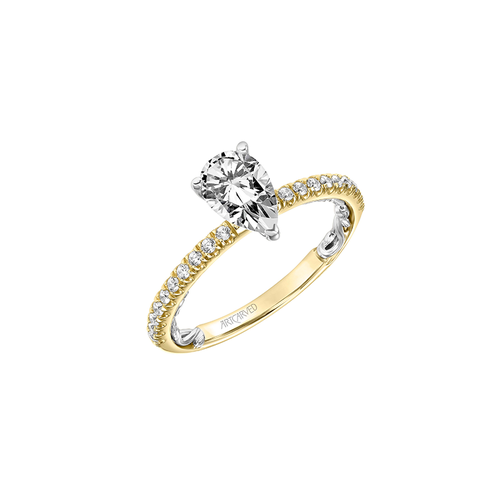Artcarved Renee Lyric Engagement Ring 31-V910EPYW-E