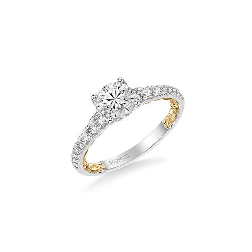 Artcarved Harley Lyric Engagement Ring 31-V911ERWY-E