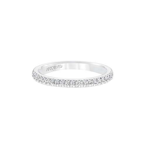 Art Carved Wedding Band 31-V644W-L
