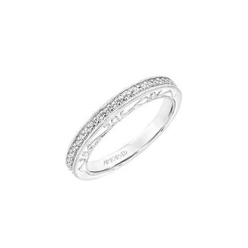 Artcarved Velma Ladies Wedding Band 31-V728W-L thumbnail 1