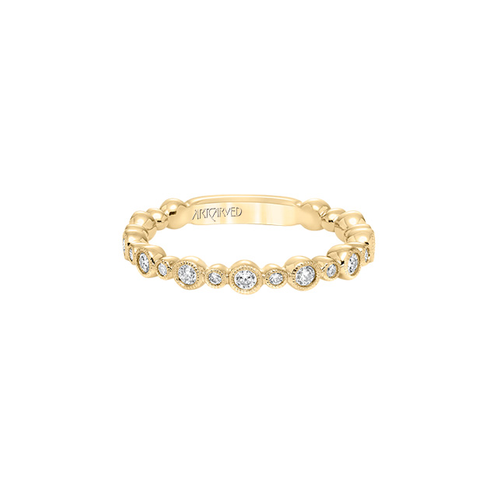 Artcarved Ladies Wedding Band 33-V9157Y-L Artcarved Ladies Wedding Band 33-V9157Y-L