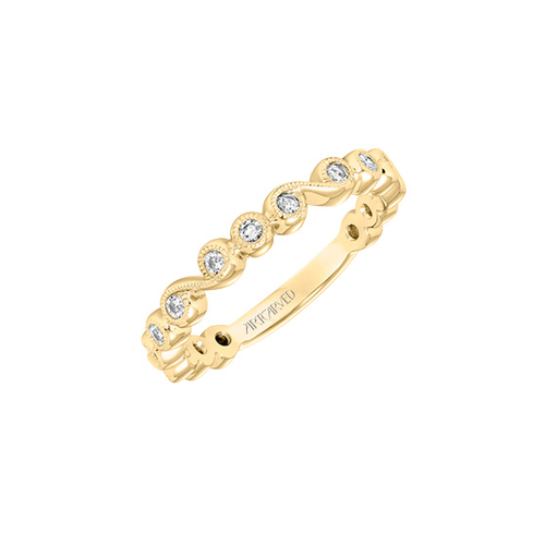 Artcarved Ladies Wedding Band 33-V9161Y-L Artcarved Ladies Wedding Band 33-V9161Y-L