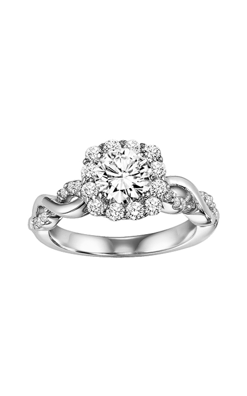 Artcarved Bella Engagment Ring Wht Gold-A Engagement Ring 31-V320ERW-E Artcarved Bella Engagment Ring Wht Gold-A Engagement Ring 31-V320ERW-E