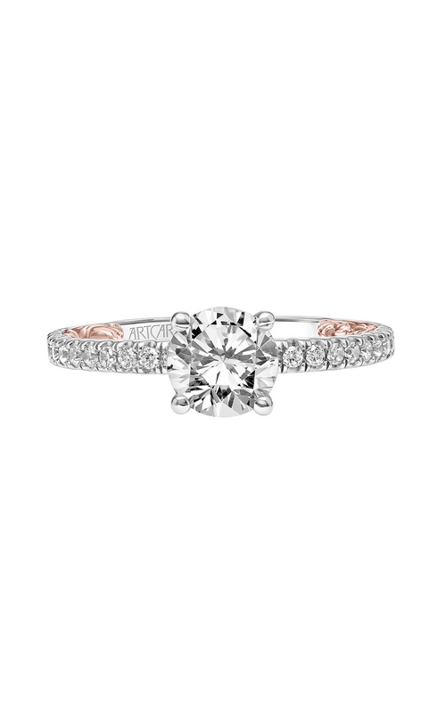 Artcarved Cora Lyric Engagement Ring 31-V903ERWR-E