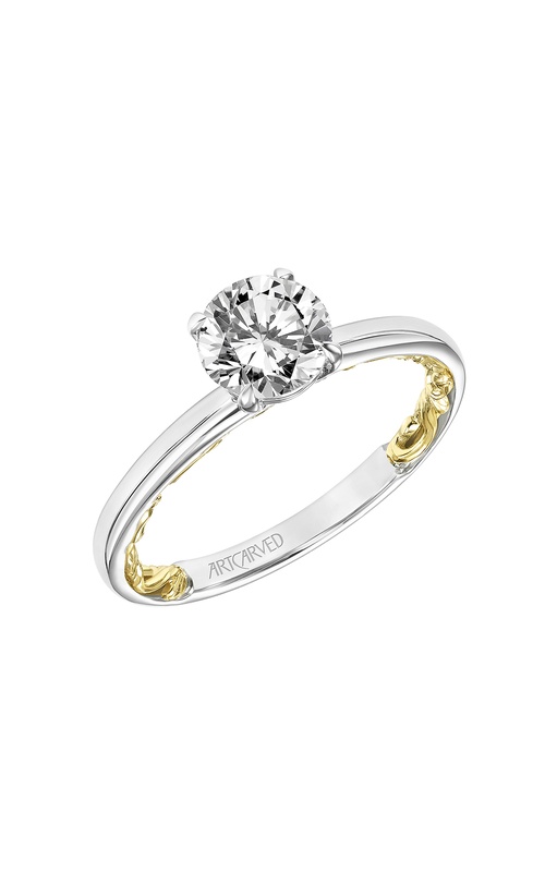 Artcarved Berly Lyric Engagement Ring 31-V905ERWY-E