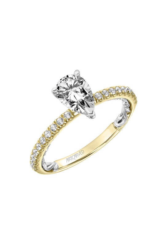 Artcarved Renee Lyric Engagement Ring 31-V910EPYW-E