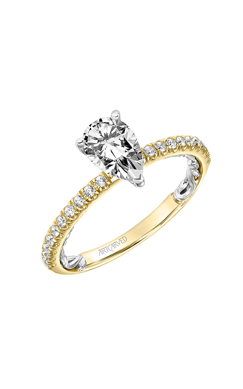 Artcarved Renee Lyric Engagement Ring 31-V910EPYW-E