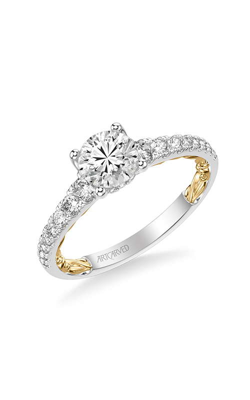Artcarved Harley Lyric Engagement Ring 31-V911ERWY-E