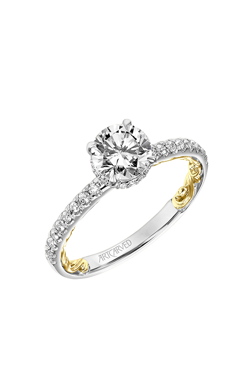 Artcarved Brianne Lyric Engagement Ring 31-V913ERWY-E