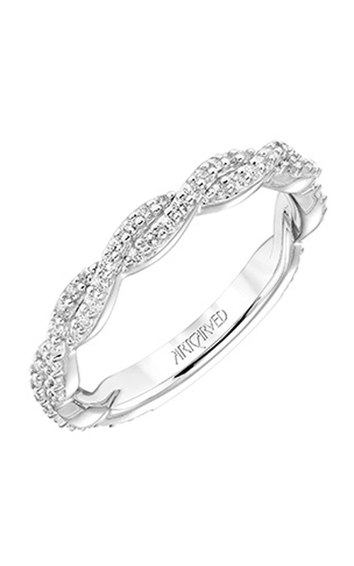 Artcarved Women's Vintage Wedding Band 33-V9195W-L Artcarved Women's Vintage Wedding Band 33-V9195W-L