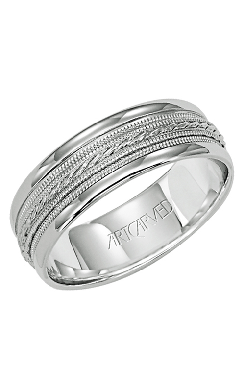 Artcarved Artisan Wedding Band His Opulence 11-WV5031W-G Artcarved Artisan Wedding Band His Opulence 11-WV5031W-G