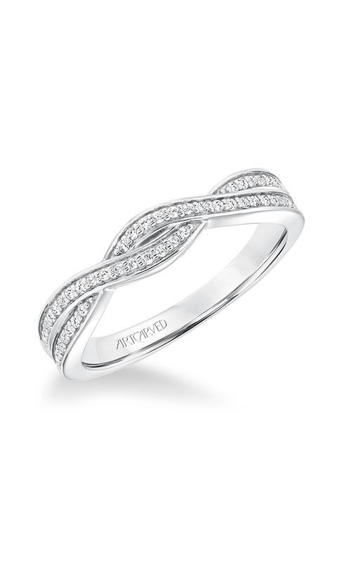 Art Carved Wedding Band 31-V656W-L Art Carved Wedding Band 31-V656W-L