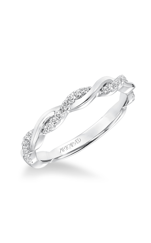 Art Carved Wedding Band 31-V657W-L Art Carved Wedding Band 31-V657W-L