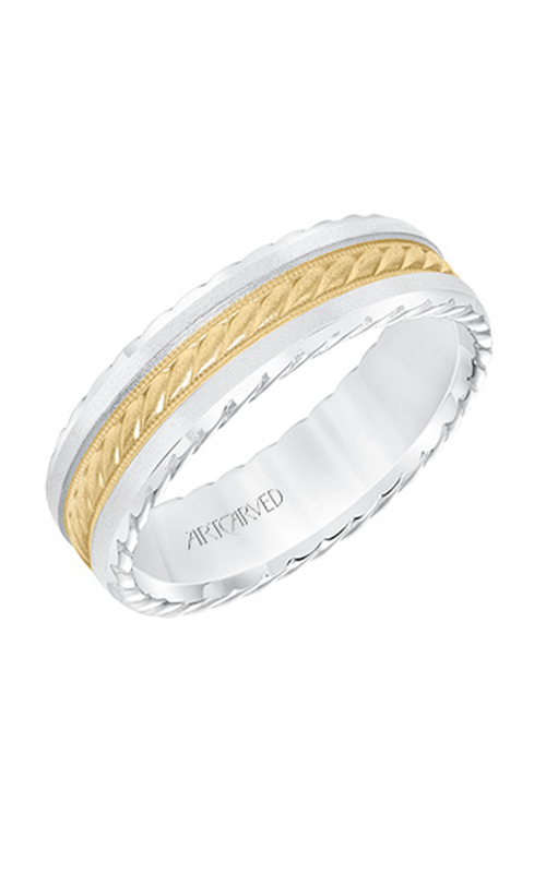 Artcarved Men's Engraved Wedding Band 11-WV8640WY65-G Artcarved Men's Engraved Wedding Band 11-WV8640WY65-G