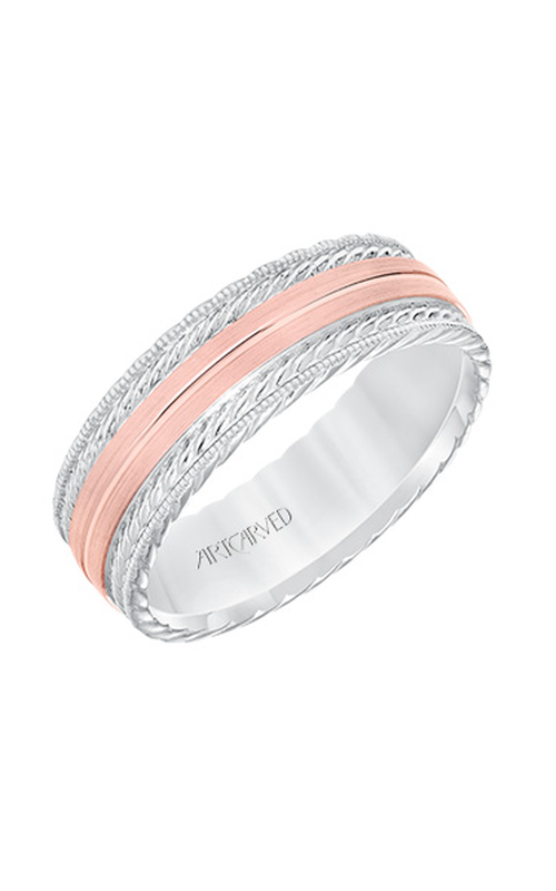 Artcarved Men's Engraved Wedding Band 11-WV8641WR7-G