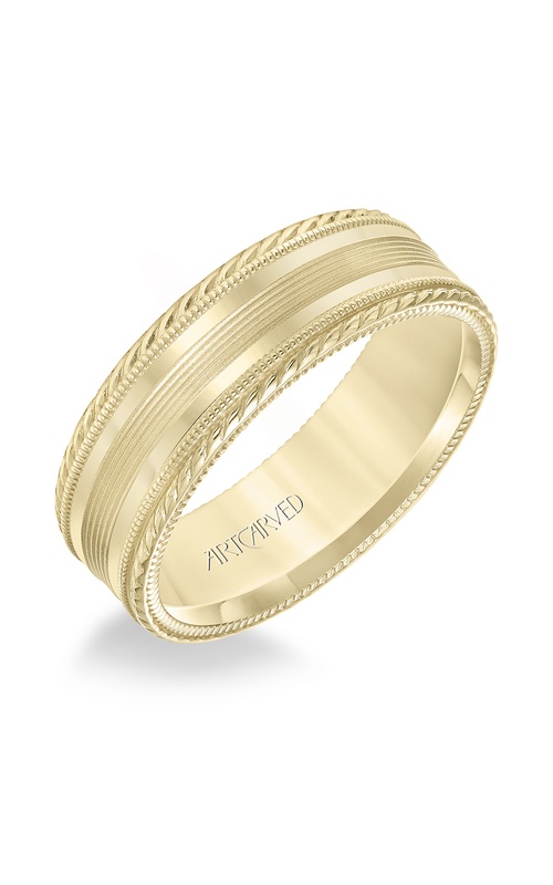 Artcarved Men's Engraved Wedding Band 11-WV8644Y7-G