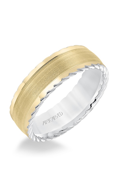 Artcarved Men's Engraved Wedding Band 11-WV8645WY7-G