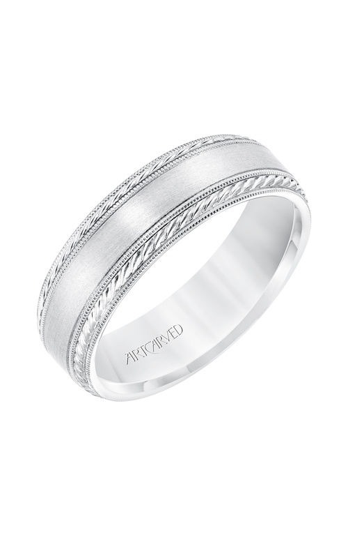 Artcarved Men's Engraved Wedding Band 11-WV8672W65-G