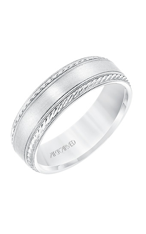 Artcarved Men's Engraved Wedding Band 11-WV8672W65-G Artcarved Men's Engraved Wedding Band 11-WV8672W65-G