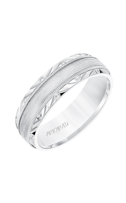 Artcarved Men's Engraved Wedding Band 11-WV8673W65-G