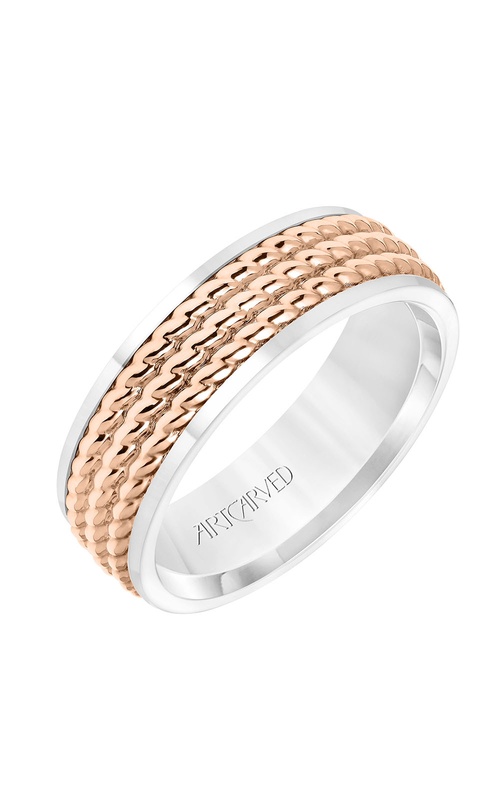 Artcarved Men's Engraved Wedding Band 11-WV8728WR7-G