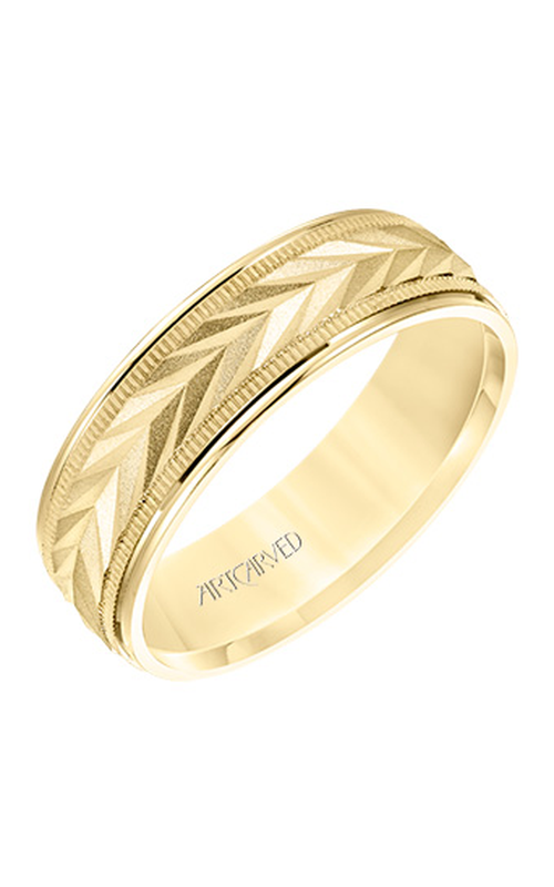 Artcarved Men's Engraved Wedding Band 11-WV8669Y65-G
