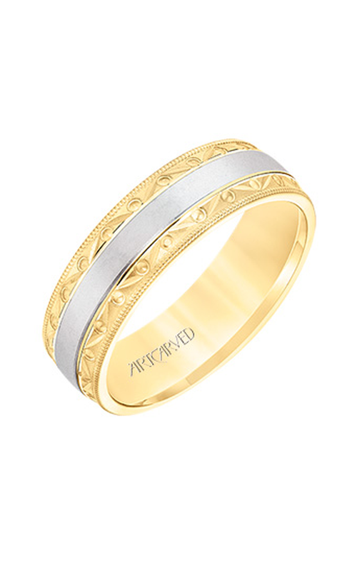 Artcarved Men's Engraved Wedding Band 11-WV8674YW65-G