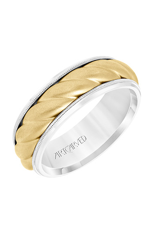 Artcarved Men's Engraved Wedding Band 11-WV8729WY7-G